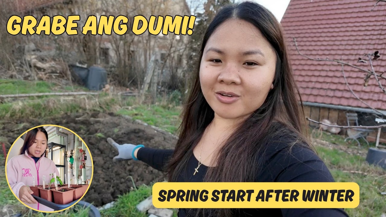 Probinsya Life in Germany | Spring Garden Reset + What I Plant in March