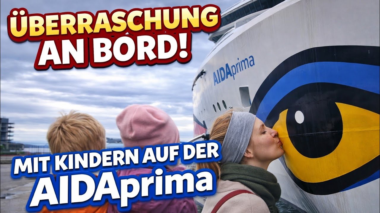 24 Stunden vorher gebucht 😳 AIDAprima nach Norwegen!&ldquo;