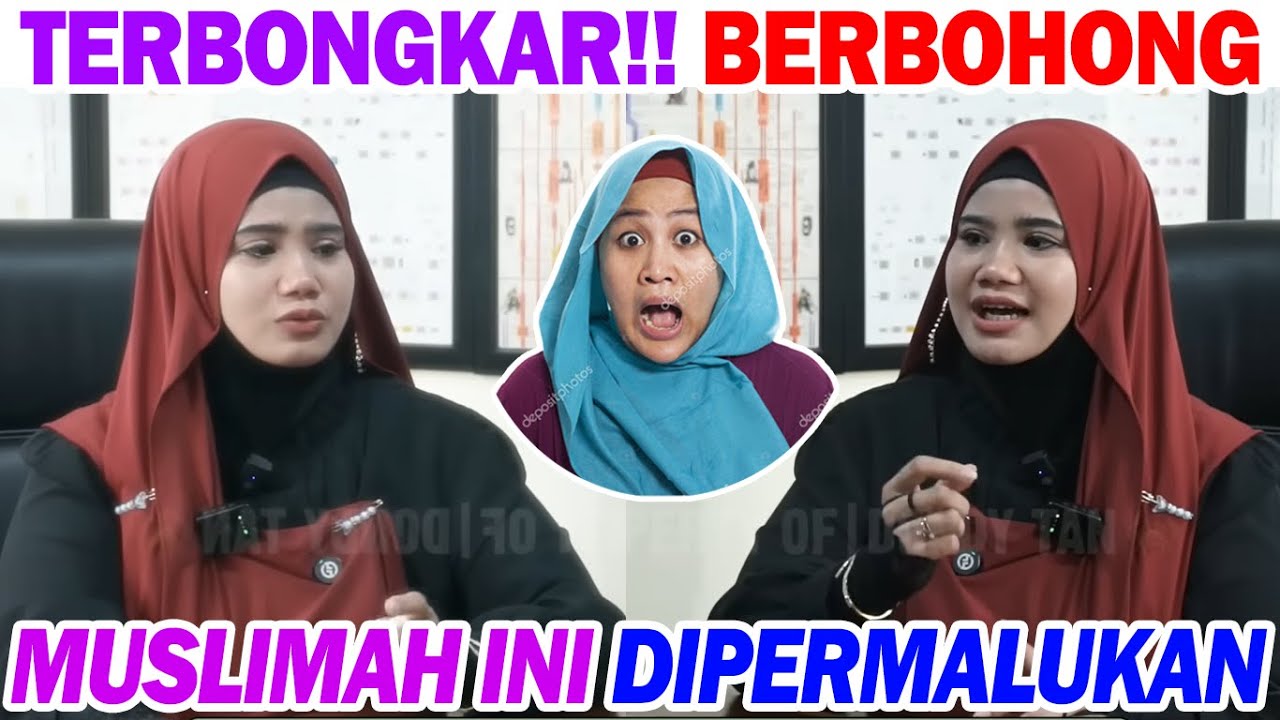 TERBONGKAR‼️ MUSLIMAH BERBOHONG DAN DIPERMALUKAMN😱 #reactiontiktok
