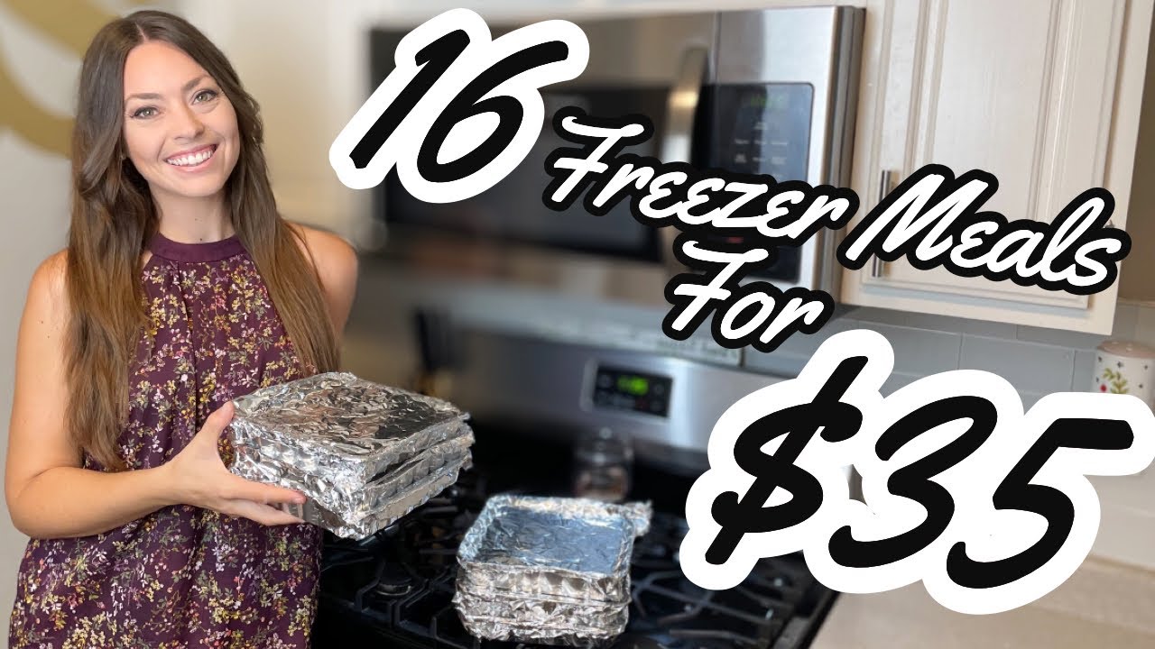 EASY FREEZER MEAL IDEAS | Budget & Family Friendly Freezer Meals