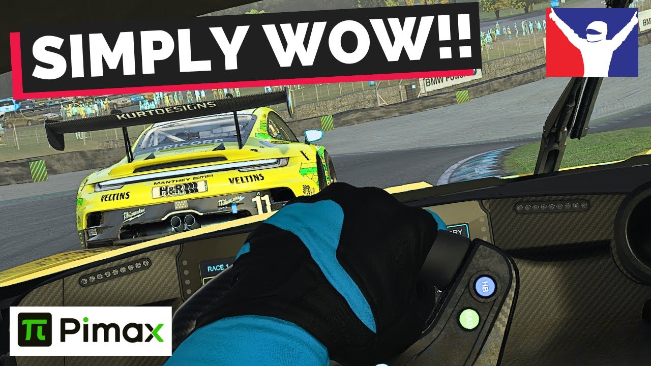 My first sim race in VR!! | Pimax Crystal Light in iRacing