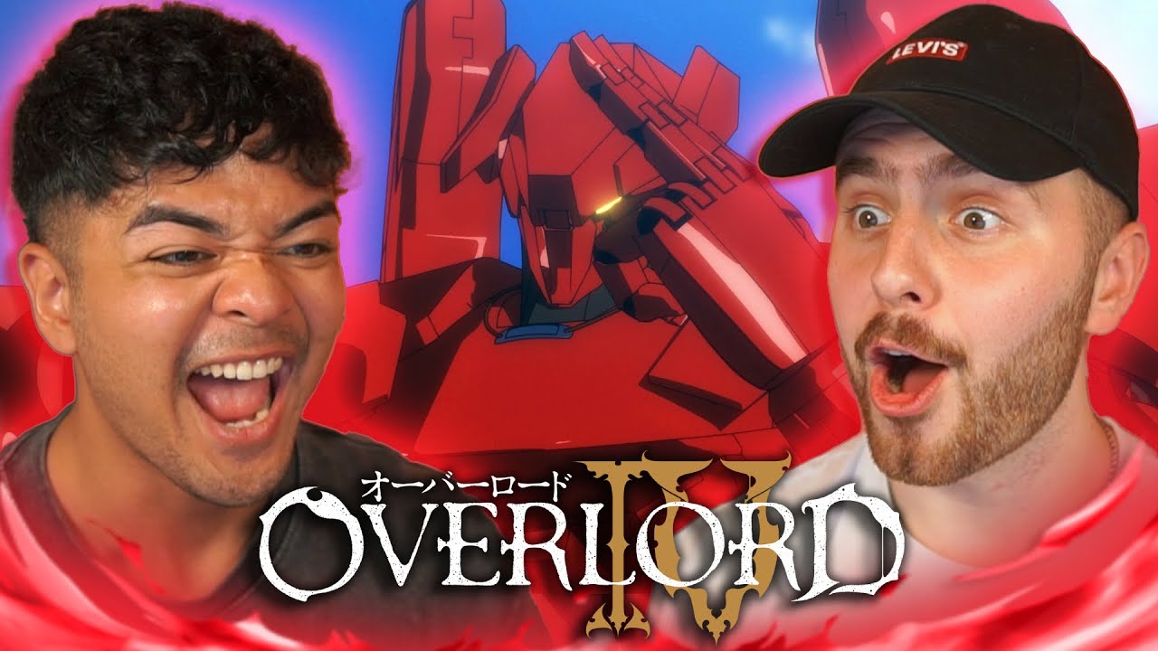 WTF IS THAT A MECHA?! - Overlord Season 4 Episode 9 REACTION + REVIEW!