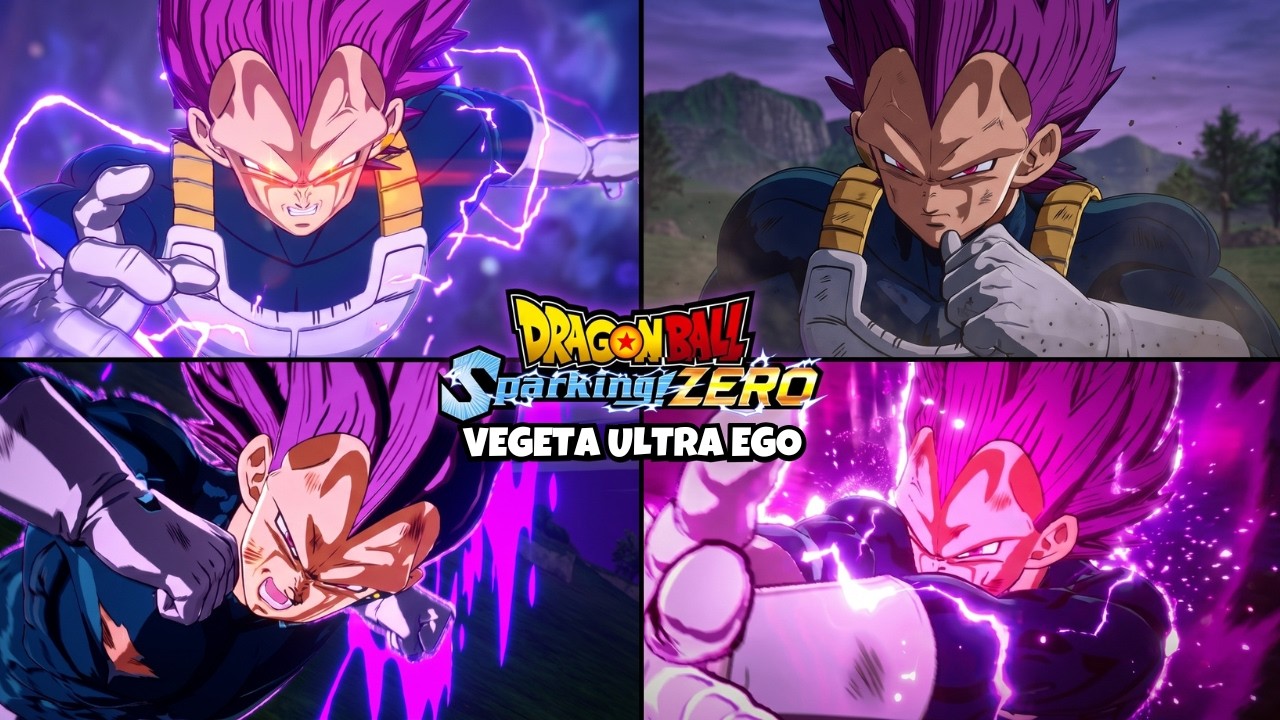 Vegeta's NEW Ultra Ego Transformation | Dragon Ball Sparking Zero Mods