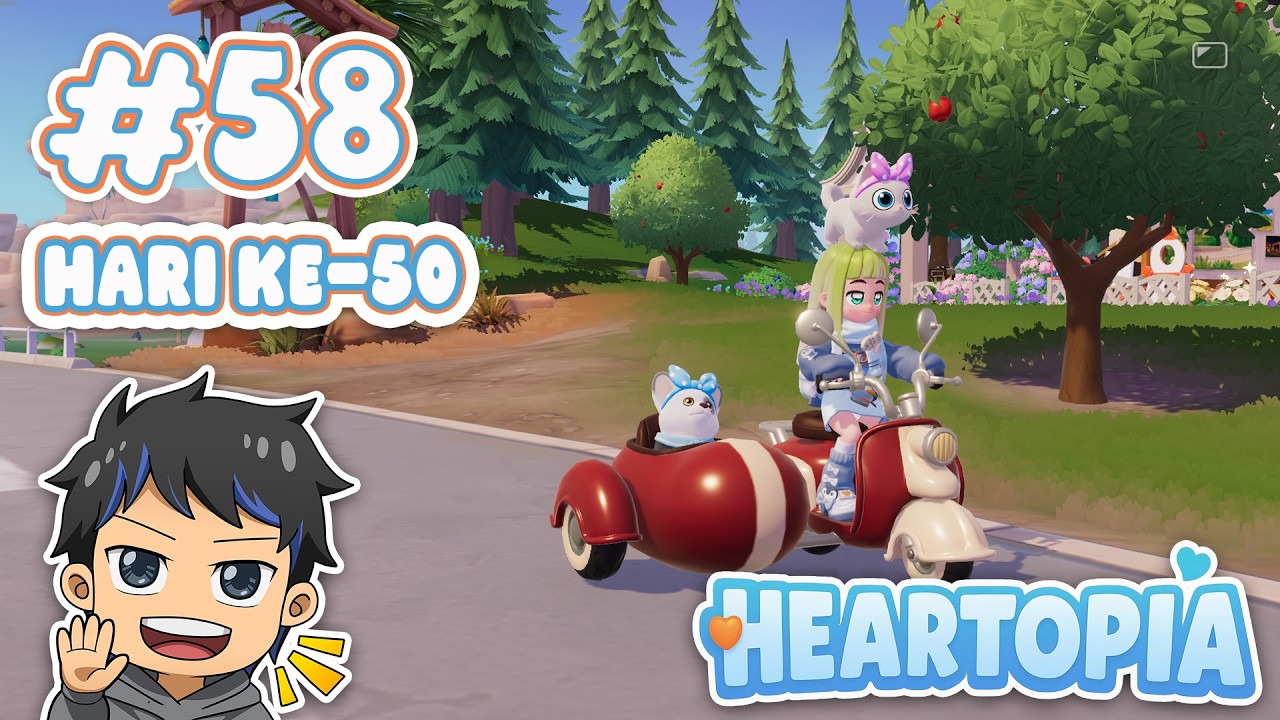 HARI KE-50 UDAH 50 HARI MAIN HEARTOPIA - Heartopia #58