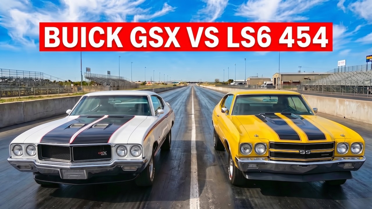 LS6 Chevelle vs Buick GSX Stage 1: GM's Banned Internal Conflict