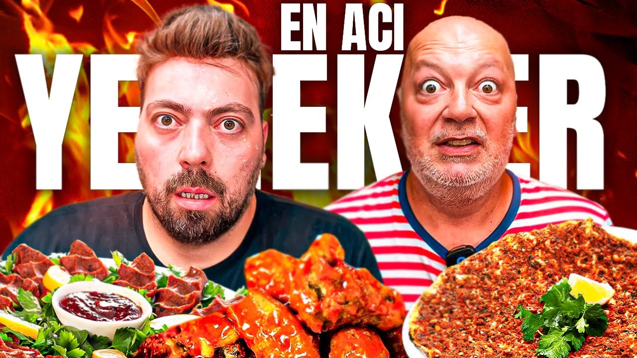 EN ACI YEMEKLERİ SİPARİŞ ETTİK ! @serdarbaskan