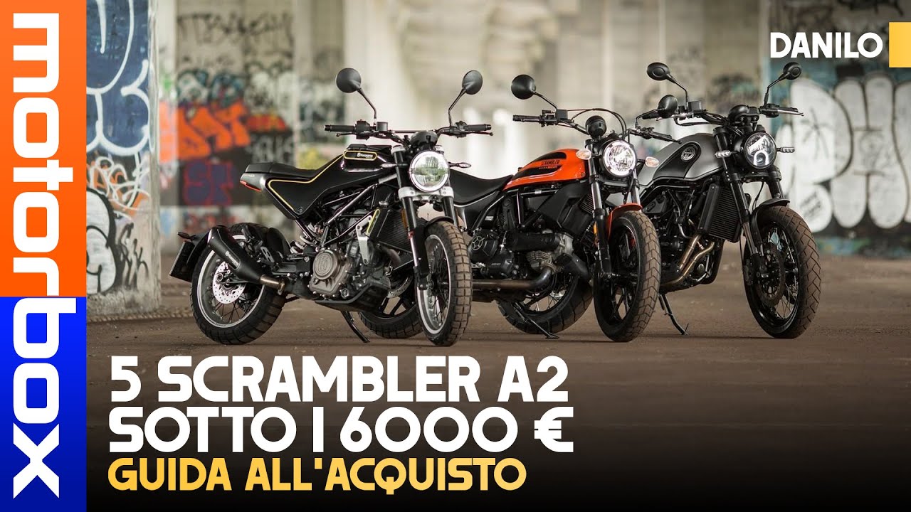 Scrambler USATE | Le MIGLIORI 5 moto per NEOPATENTATI sotto i 6.000 euro