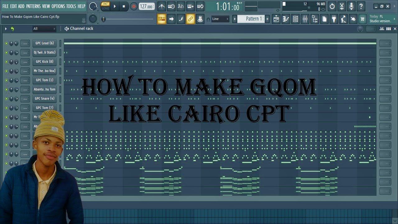 How To Make Gqom Like Cairo Cpt||Cairo Cpt||Fire Basseline