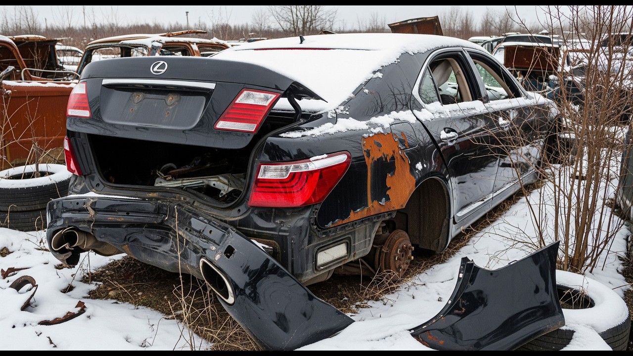 Lexus LS460 Car Restoration and Restoration | Full Repair Process Back to Original Condition
