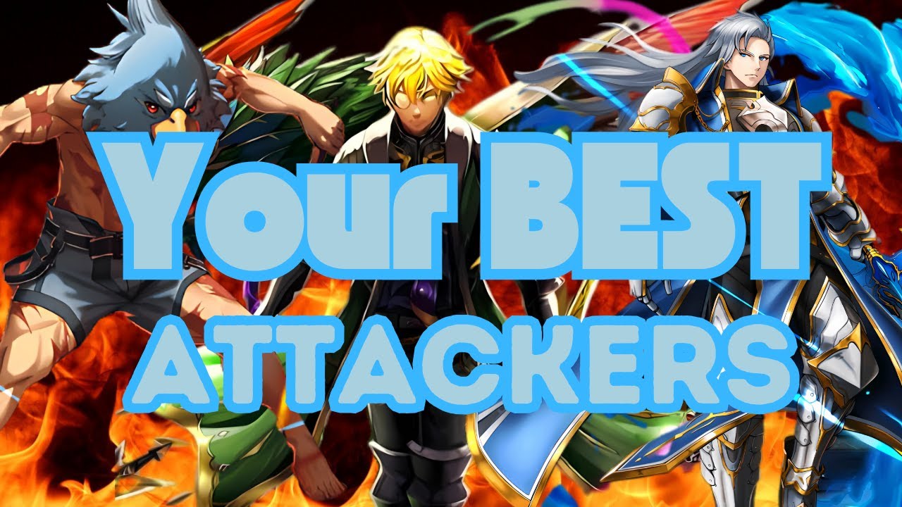 Best 10 Top ATTACKERS in GS - Grand Summoners 2025 Do you have them?