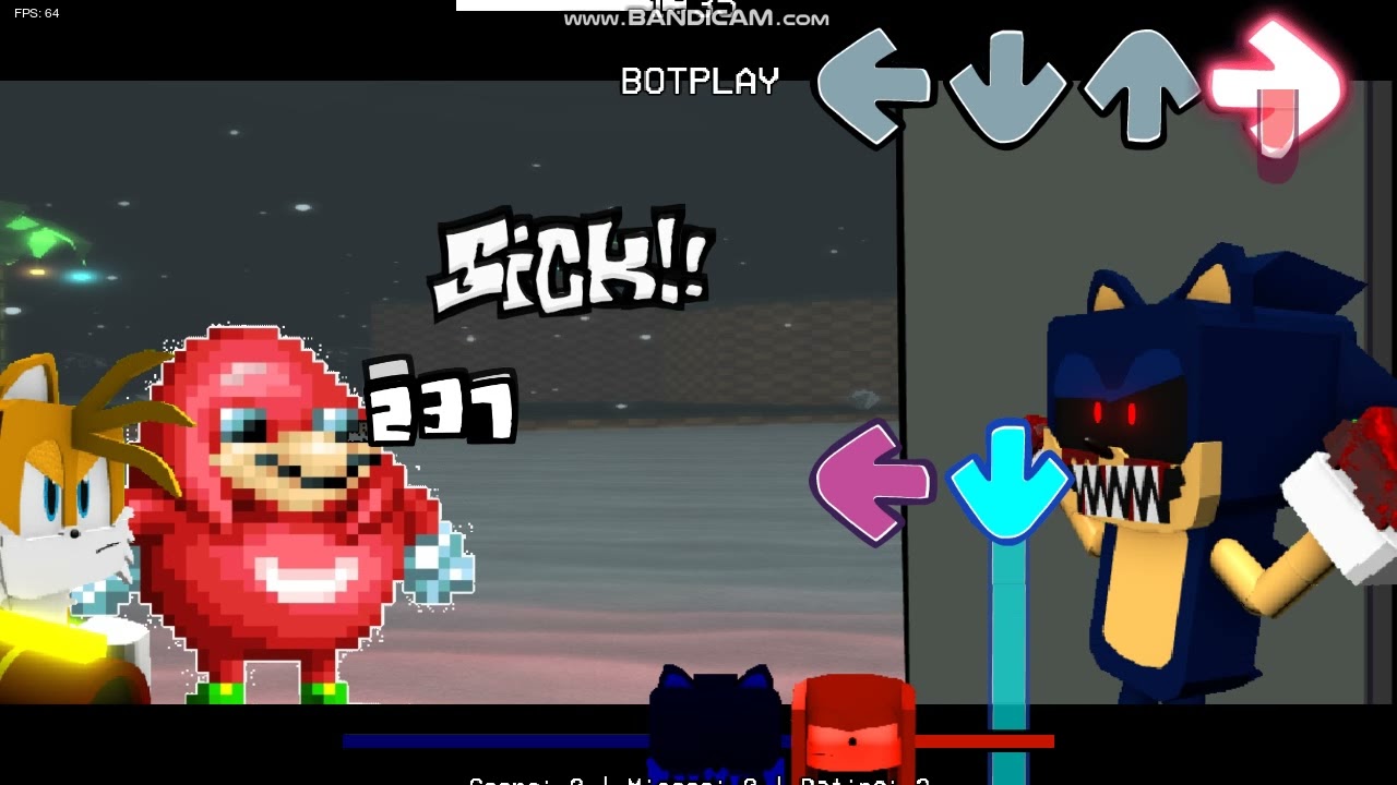 Vs Zanta but it's characters from TD.exe