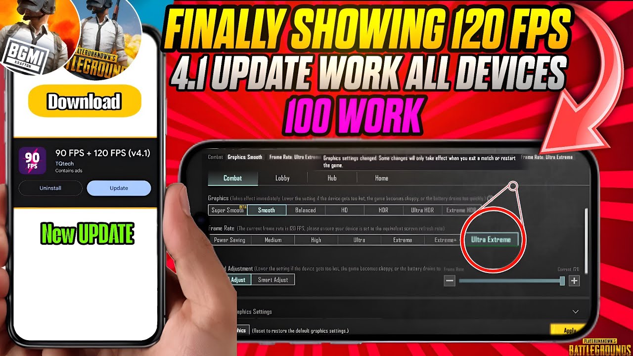 Finally Fps Is Showing In All Devices 😍|HOW TO UNLOCK 120/90 FPS IN BGMI |HOW TO UNLOCK120 BGMI/PUBG