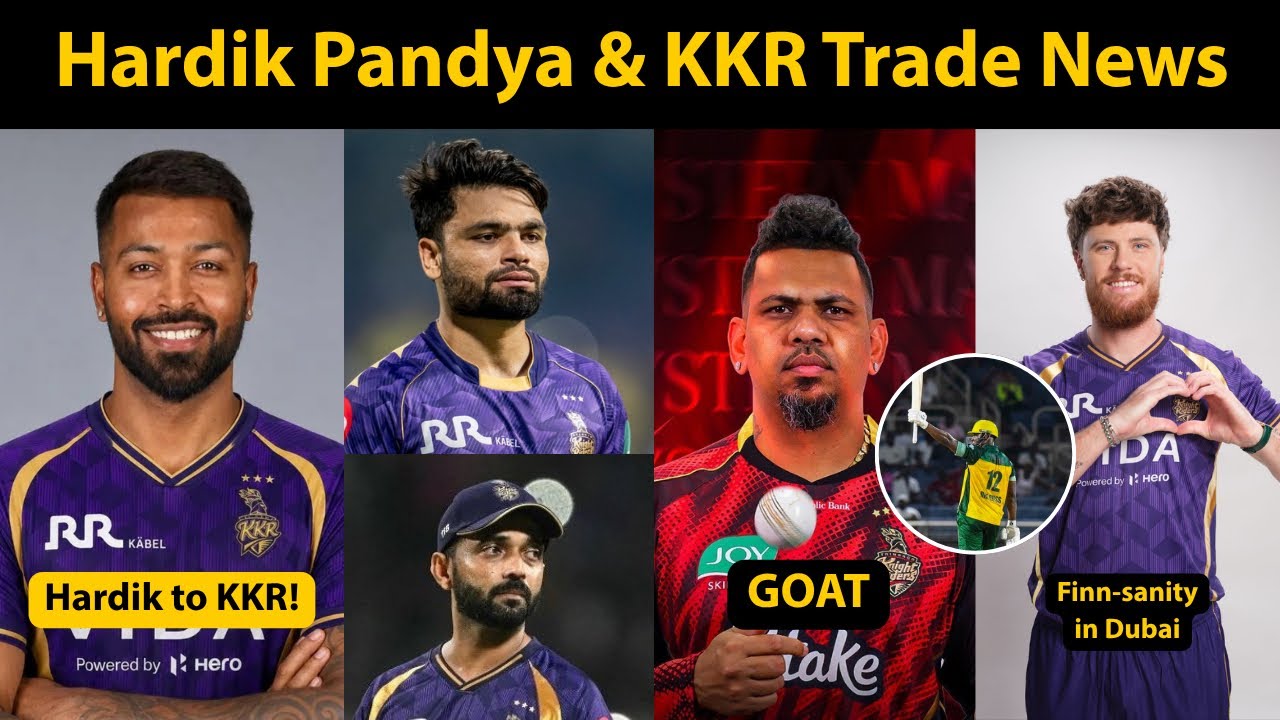 🚨Hardik Pandya and KKR Trade news!!! | Finn Allen and Sunil Narine | Cric circlr