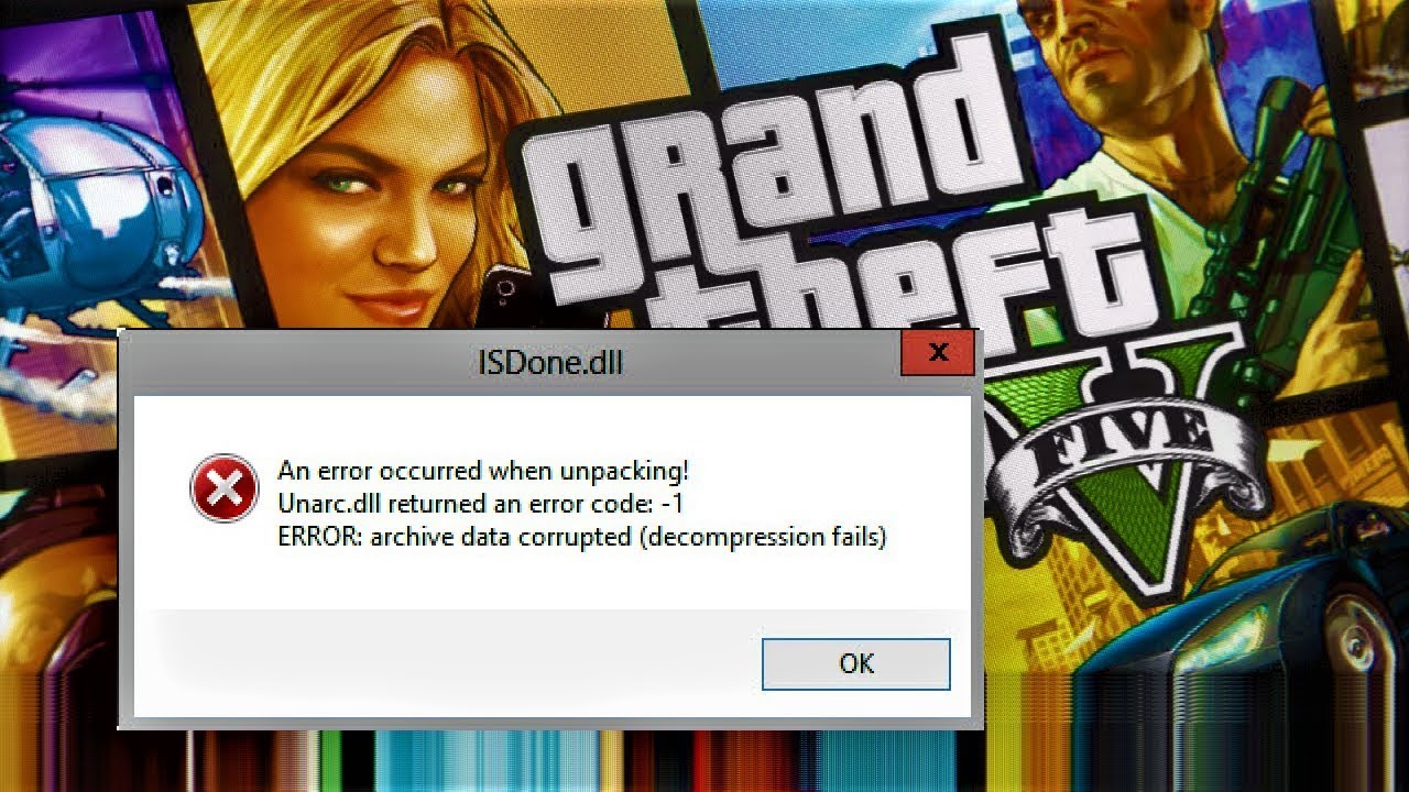 Ошибка ISDone.dll GTA 5 [ Наконец-то исправлено ] Windows 11 / 10 - GTA 5 или любая игра, приложение