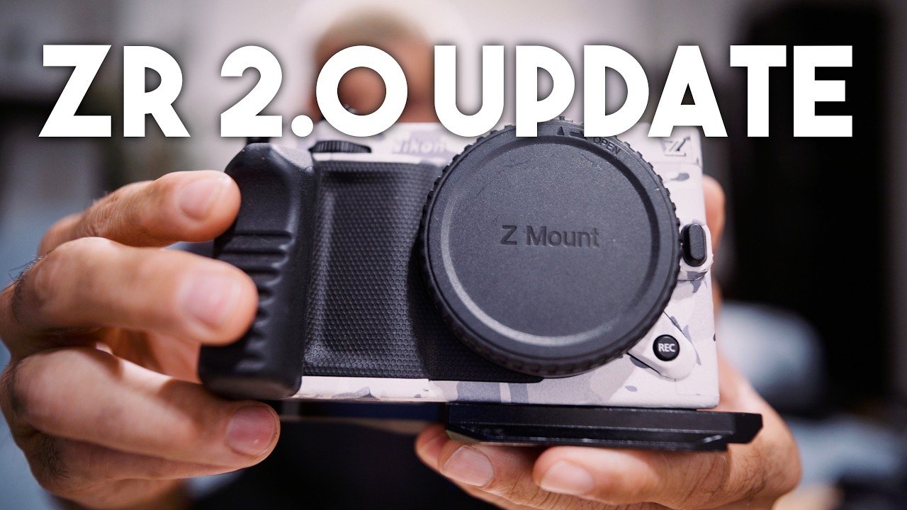 Подтверждено обновление Nikon ZR 2.0!