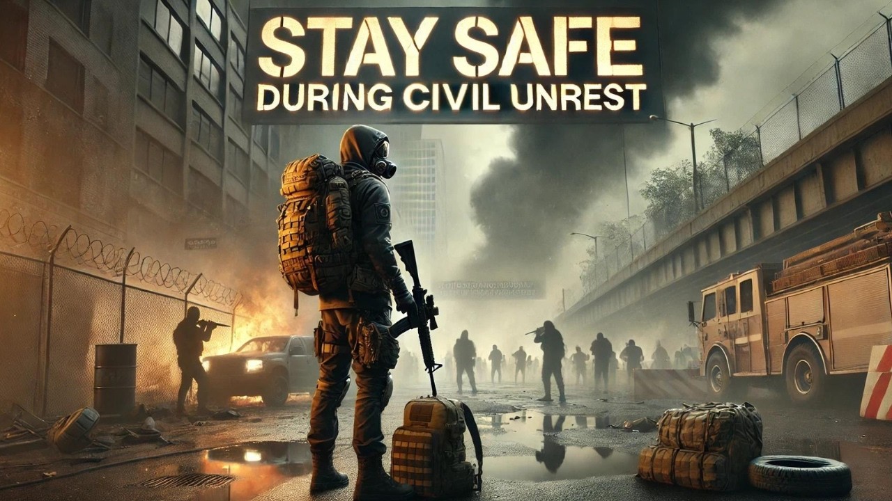 Stay Safe During Civil Unrest: Proven Prepping and Survival Strategies