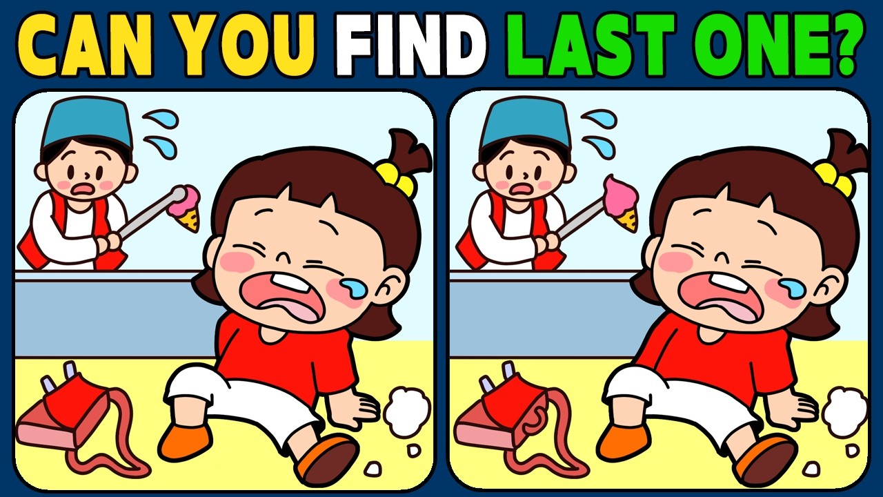 【Spot the difference】Only genius find the difference【 Find the difference 】#1160