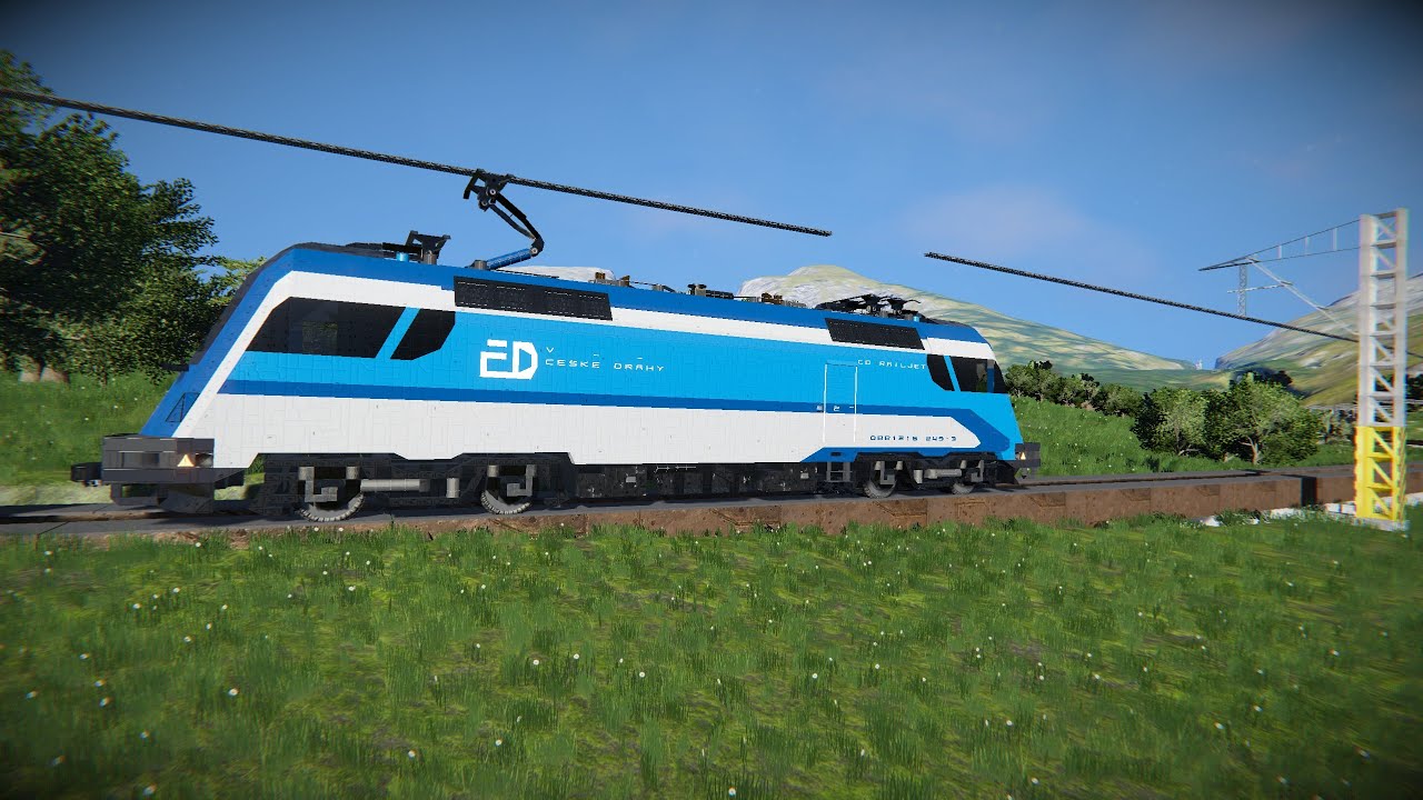 Space Engineers - Railway 4 [part 3] Railjet
