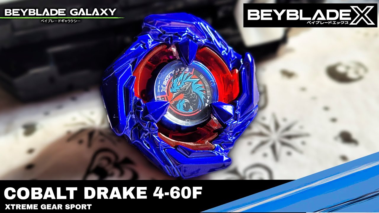 Análise BX-00 COBALT DRAKE 4-60F [Beyblade X]