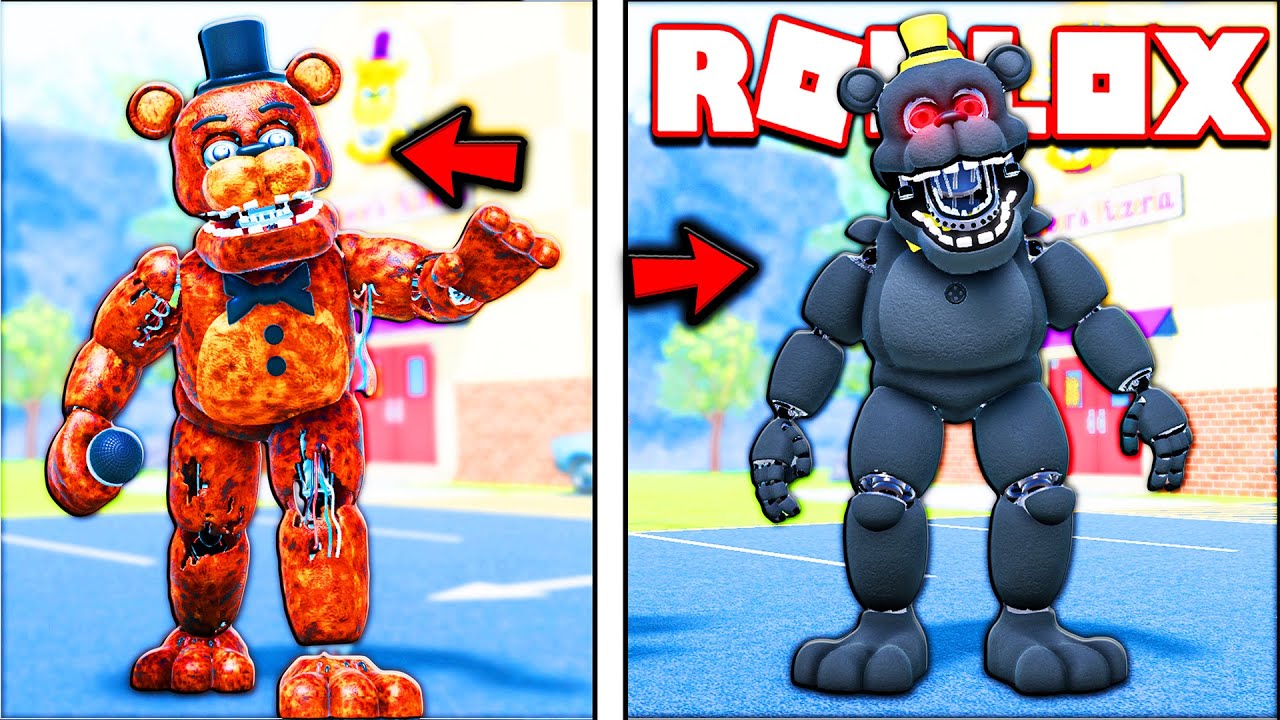 Nightbear & The Withered Animatronic Gamepass Spotlight in Fredbears Mega Roleplay