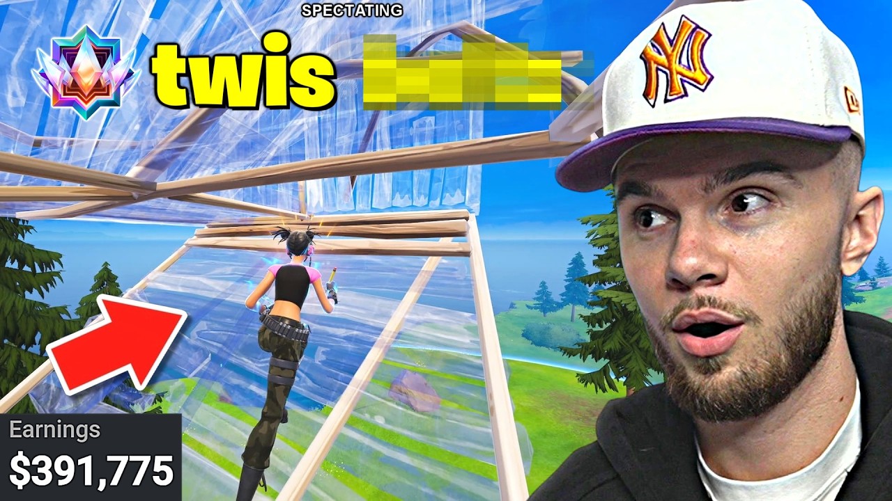 Я наблюдал за игрой лучшего профессионального игрока в Fortnite в мире...