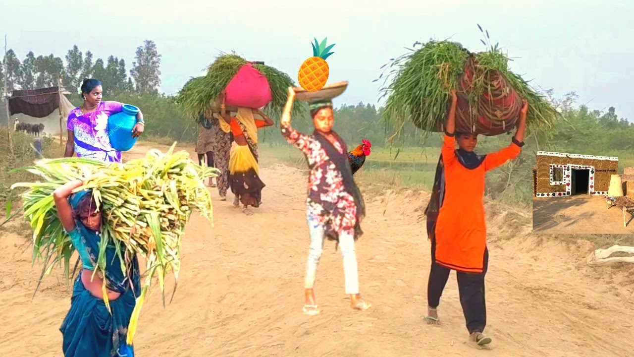 Rustic Life of Indian Village || Lifestyle and Daily Routine || Nature Rural Life 