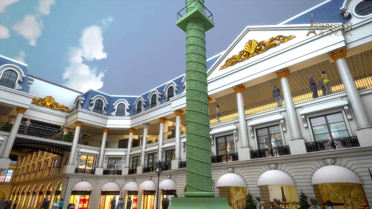 Parisian Macao fly through animation