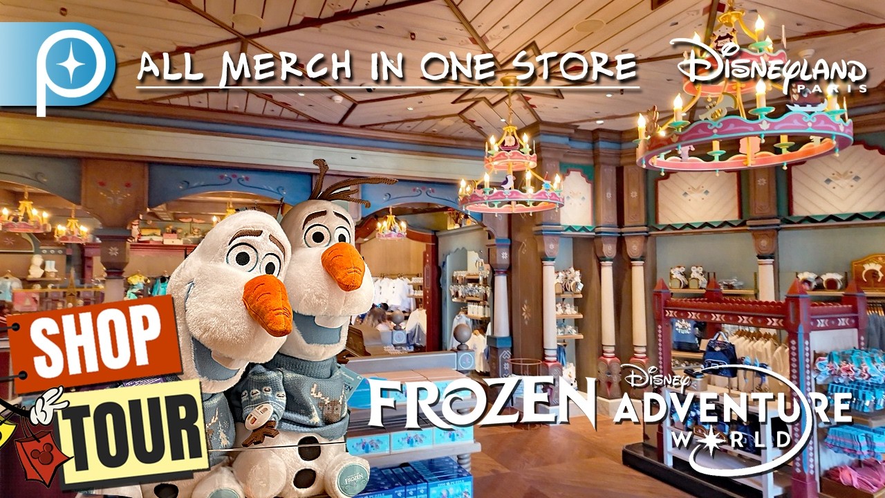 👜 Disneyland Paris SHOP TOUR: Arendelle Boutique at World of Frozen in Disney Adventure World 2026