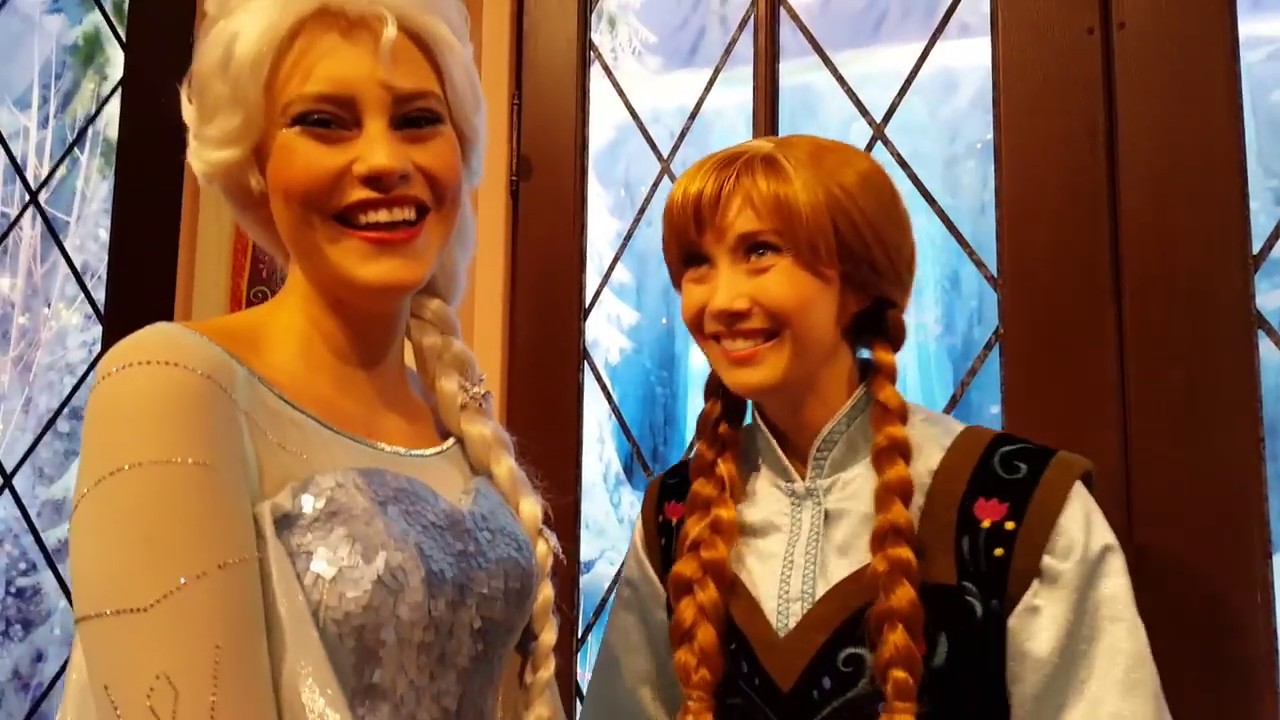 Anna & Elsa are my first priority @ Disneyland!