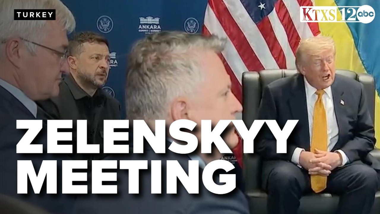 Дональд Трамп принял участие в двусторонней встрече с президентом Украины Владимиром Зеленским