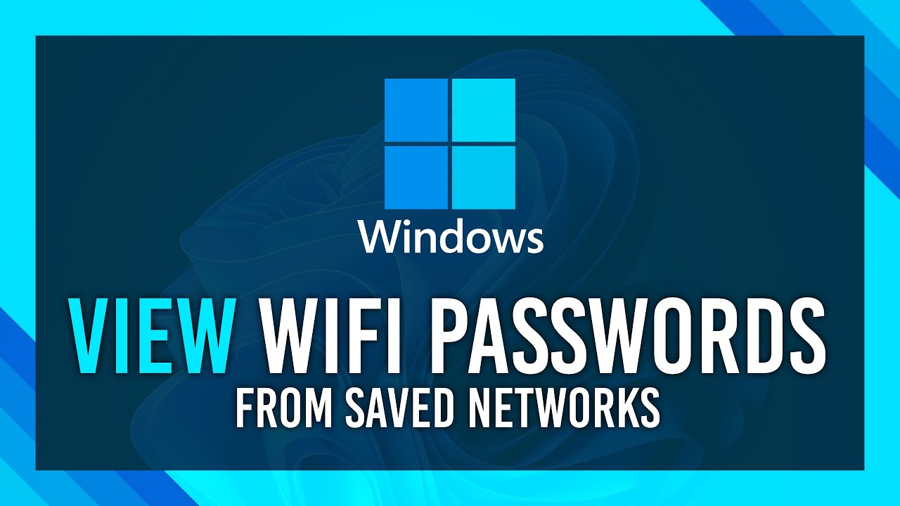 Get Saved WiFi Passwords | Windows 10/11 Guide | Updated