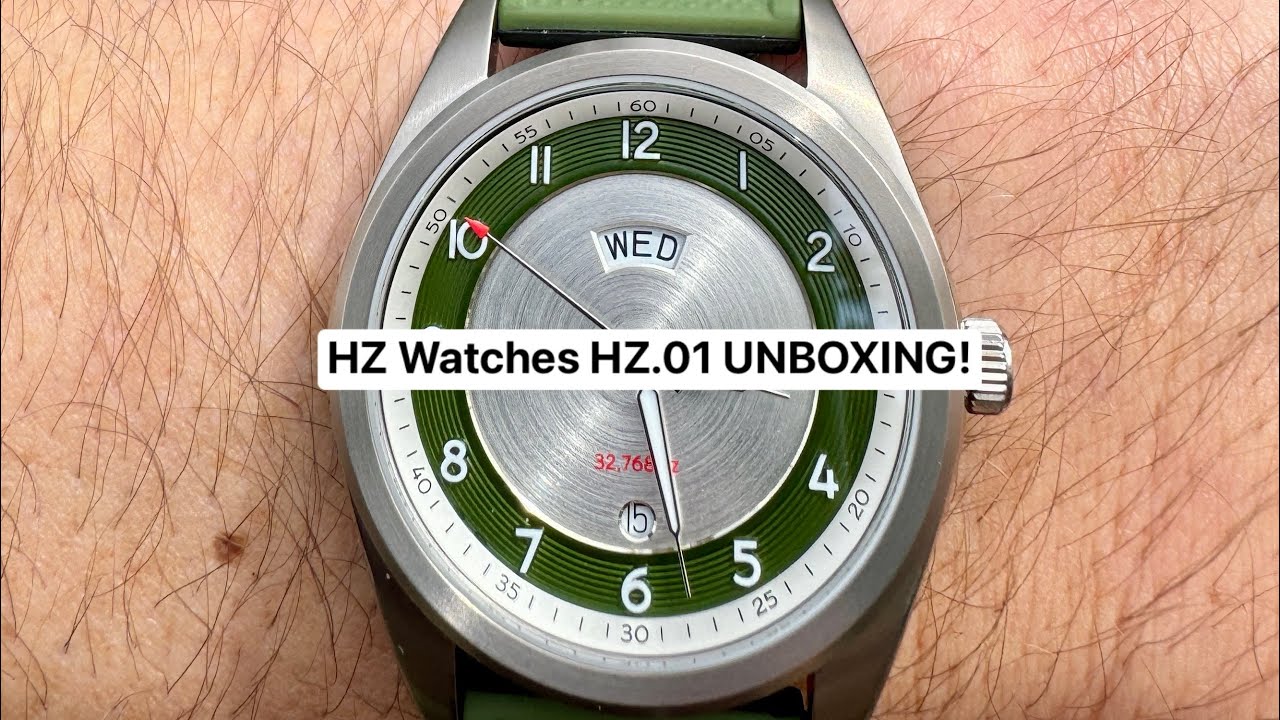 HZ Watches HZ.01 UNBOXING!