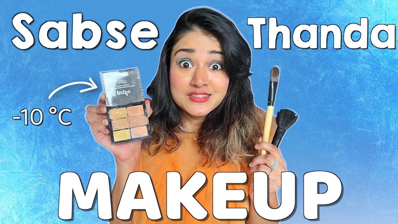 Testing Frozen Makeup Hack for the First Time 🥶 Does it Work?
