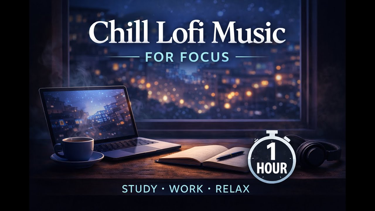 Chill Lofi Music for Focus | Study, Work, Relax & Stay Productive