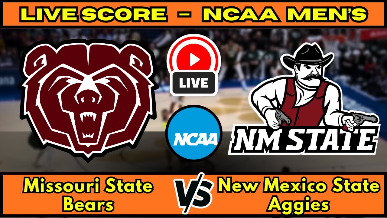 🔴 Missouri State Bears vs New Mexico State Aggies | NCAA Men&rsquo;s Basketball | Live Score Update Jan 4