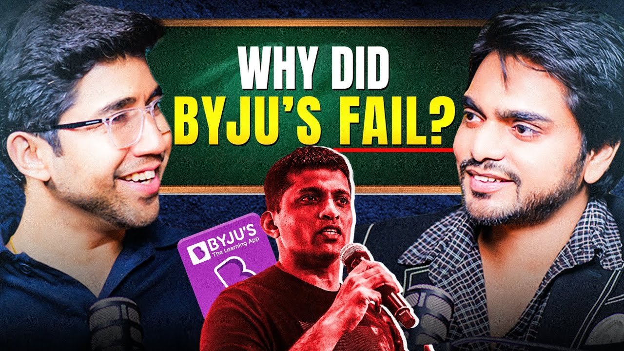 @DearSir  on exam SCAMS, stress, BYJU'S downfall and how he achieved 8 crore+ views