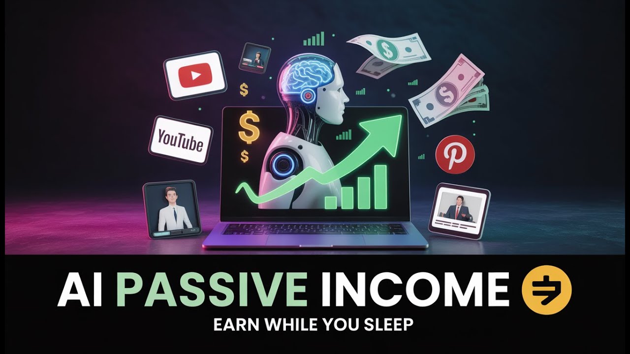 5 AI Passive Income Ideas Anyone Can Start Today (No Skills Needed)