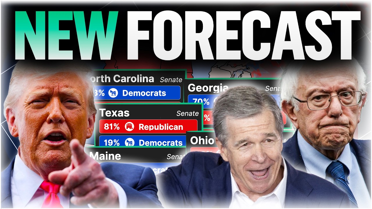 The 2026 Senate Map Based on a SHOCKING New Forecast in EVERY STATE!