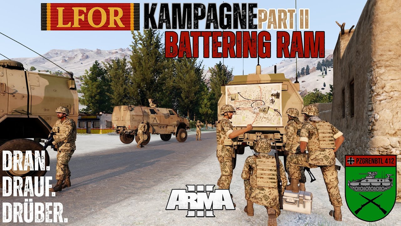 ARMA 3 | [E] Operation BATTERING RAM | PzGrenBtl 412 | Doppelstream