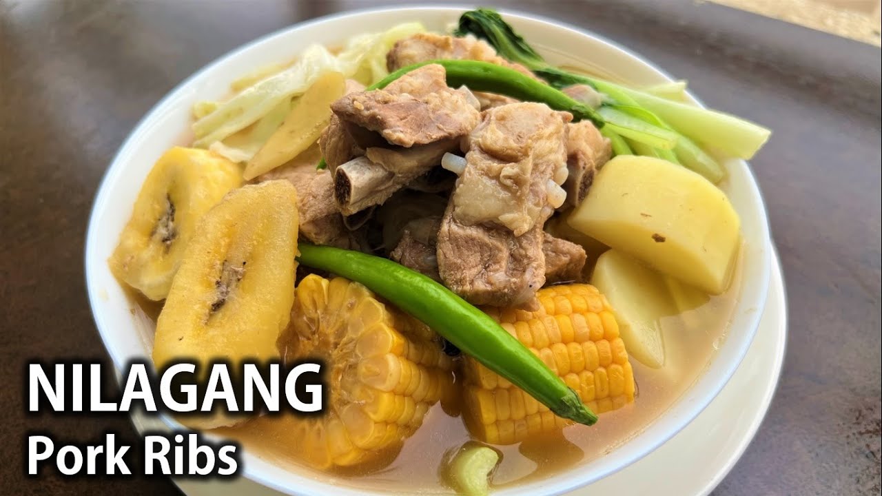 Paano ba magluto ng Malasa at Napakasarap na NILAGANG PORK RIBS | NILAGANG BABOY RECIPE