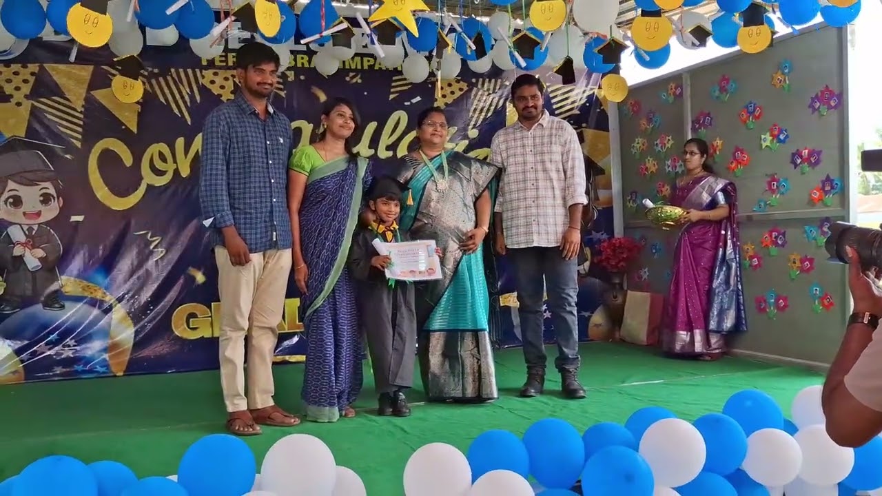 Welcome to the vibrant celebration of Blue Bells E.M. School Graduation Day 2024–25! 🎓✨