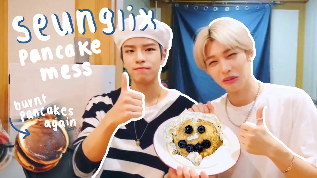 Блинная катастрофа Сынмина и Феликса из Stray Kids