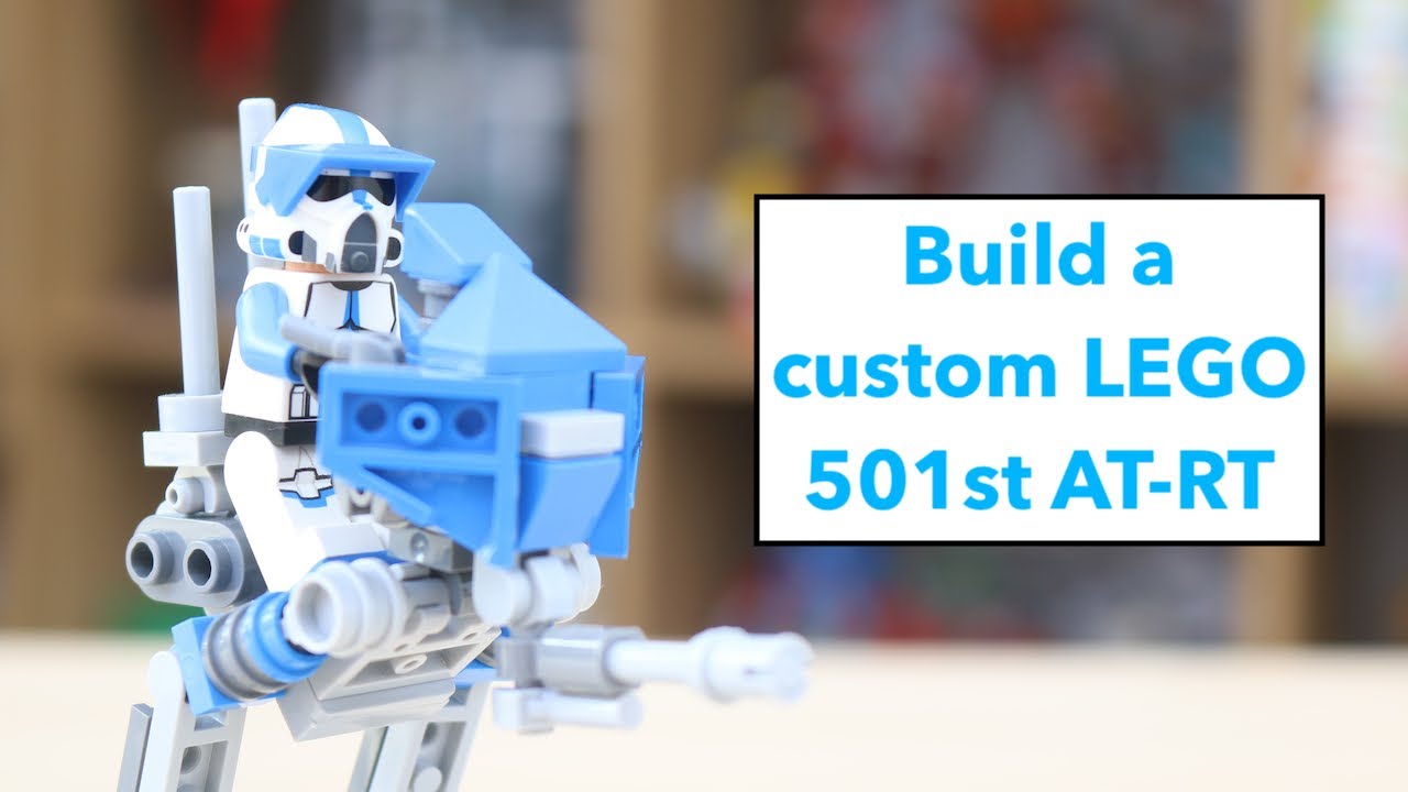 How to build a custom LEGO Star Wars 501st AT-RT