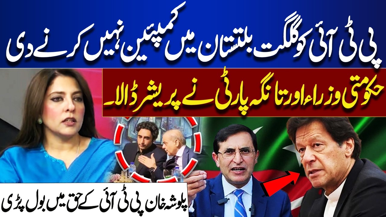 PTI Was Not Allowed to Campaign in Gilgit Baltistan? | Palwasha Khan Speaks Out in Support of PTI