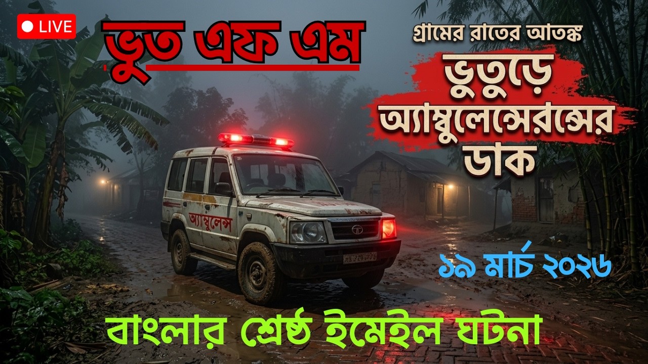Bhoot fm | ভয়ানক এম্বুল্যান্স ঘটনা | Bhoot fm email episode #bhootfm #horrorstories