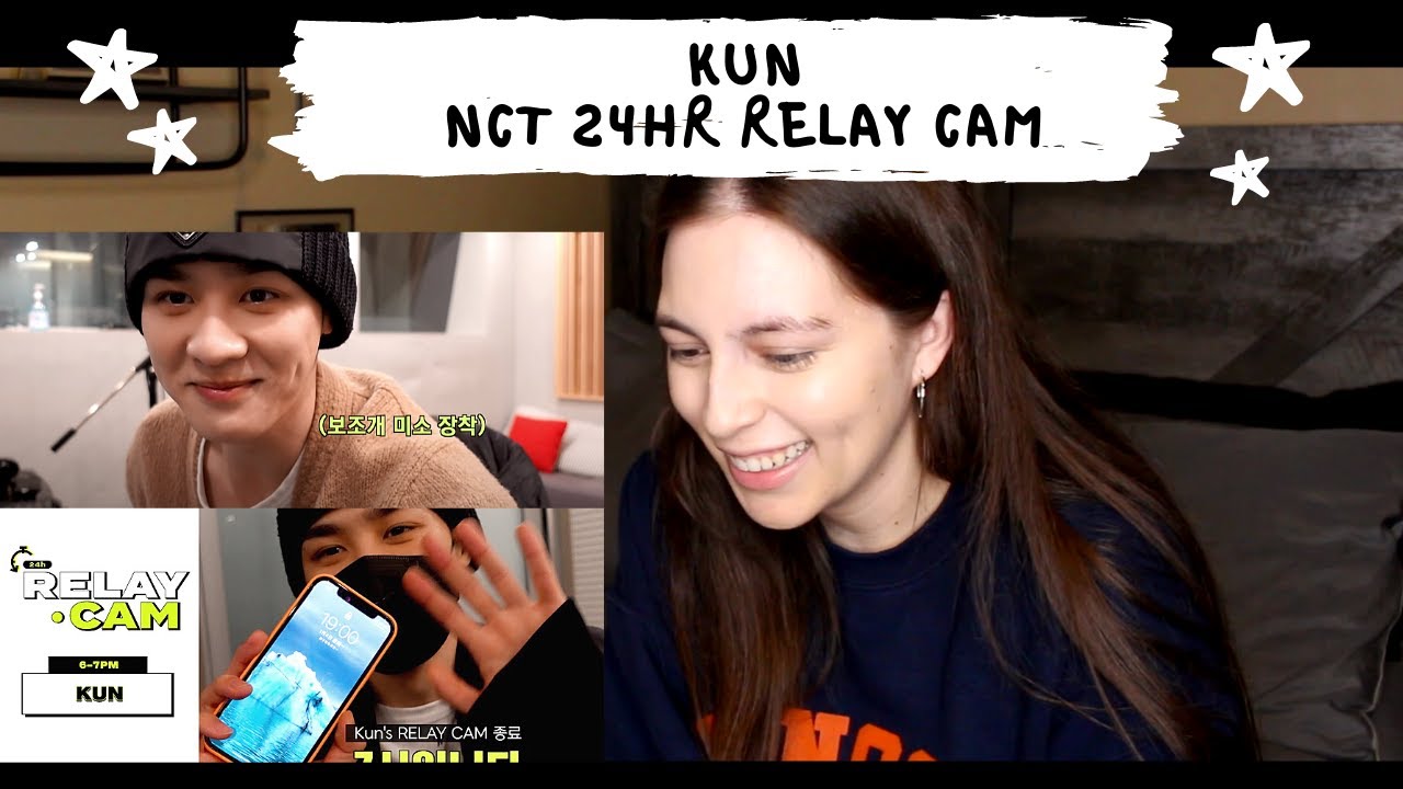 ⏱KUN : 6-7PM｜NCT 24hr RELAY CAM REACTION