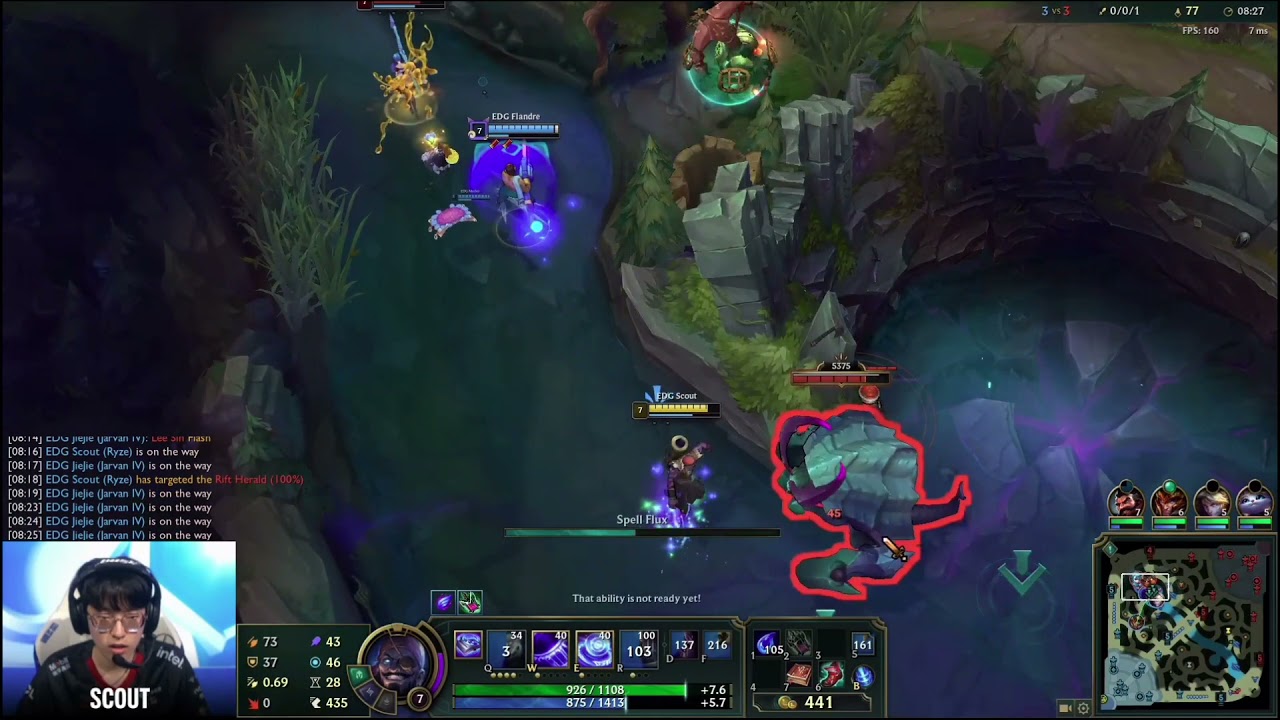 Proview  EDG vs RNG   EDG mid scout