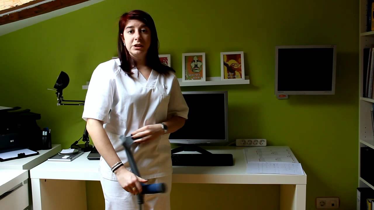 Cómo regular una muleta o bastón inglés