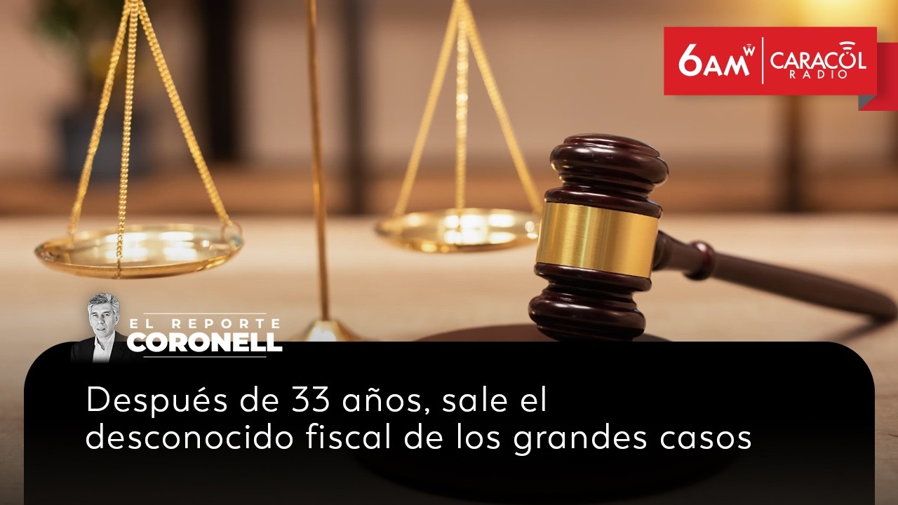 Después de 33 años, sale el desconocido fiscal de los grandes casos | El Reporte Coronell