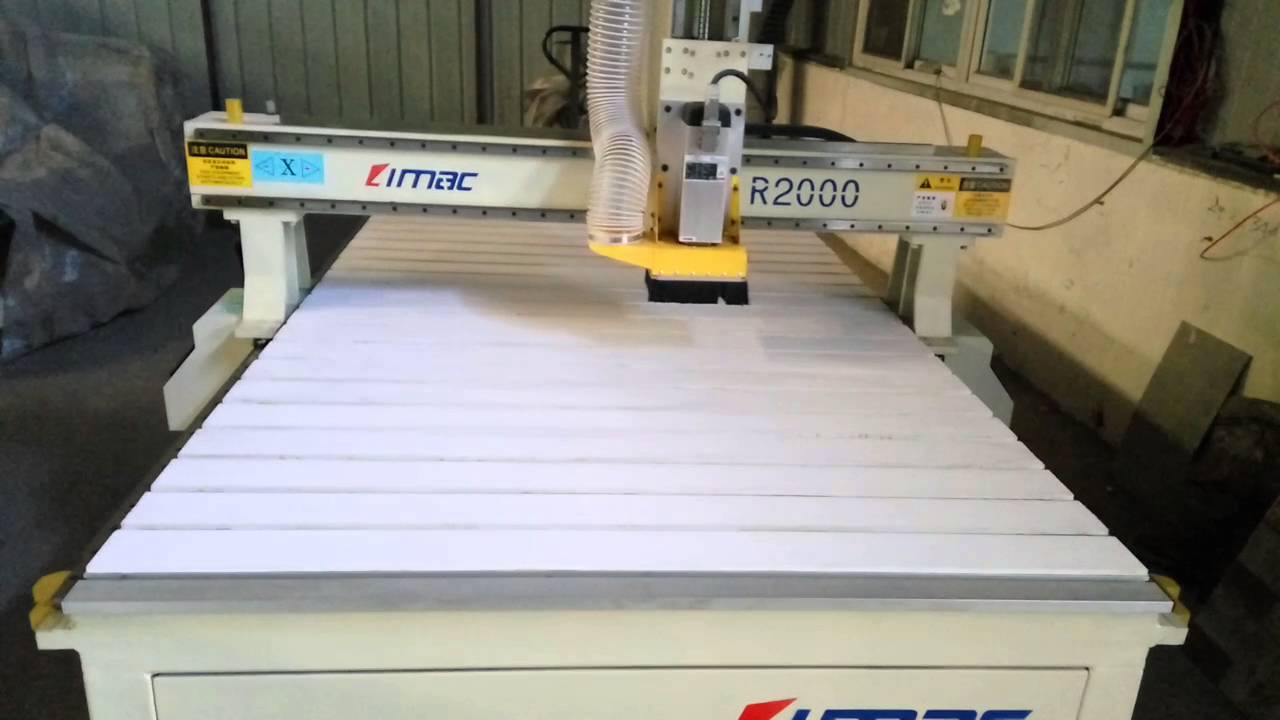 LIMAC cnc router R2103 with 1 spindle China in customer factory